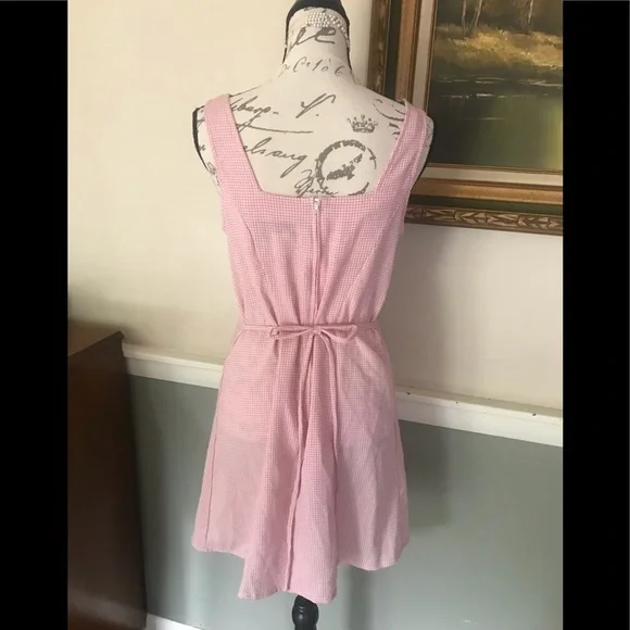 Women’s Sweetheart Square Neck Sleeveless Dress M - Picture 6 of 6